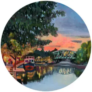 Schoen Place Erie Canal Ornament