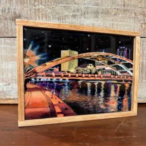 Freddie Sue Bridge Reclaimed Wood Frame