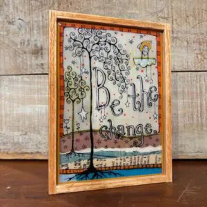 What If- Reclaimed Wood Frame