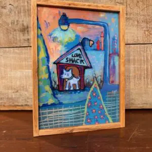 Love Shacker- Reclaimed Wood Frame