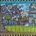 3 Red Birds Card