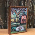 The Vintage Streamer- Reclaimed Wood Frame