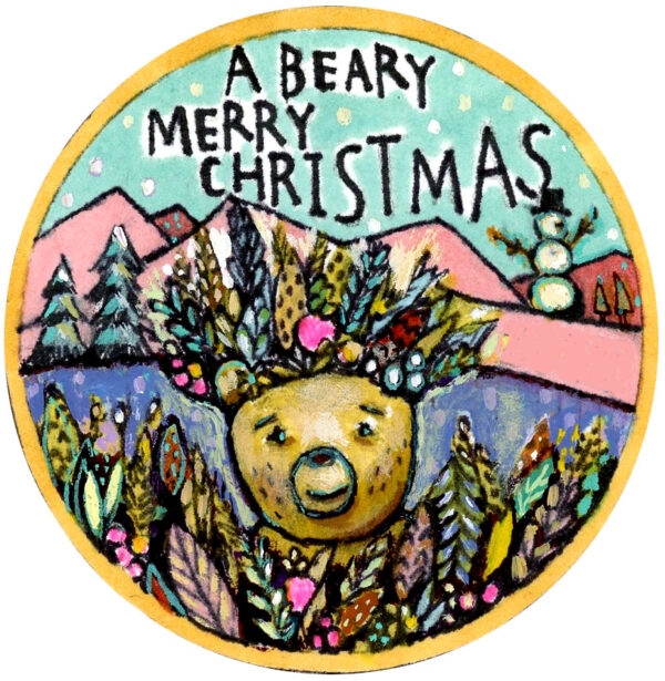 A Beary Merry Ornament