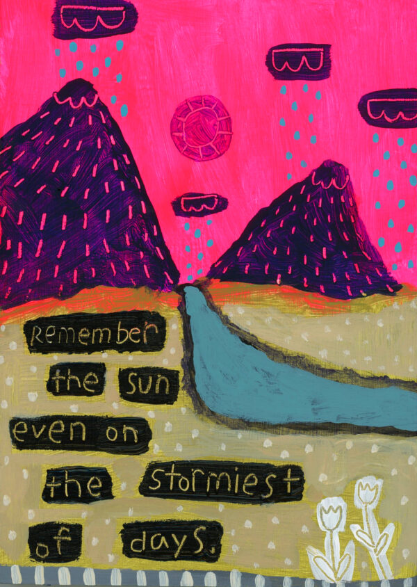Remember the Sun 5x7 Print