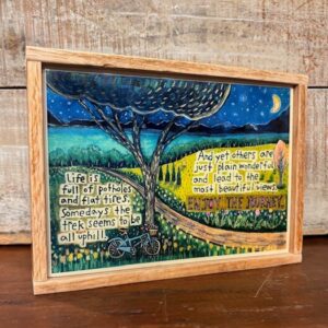 Plain Wonderful- Reclaimed Wood Frame