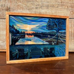 Sunset Raters - Reclaimed Wood Frame
