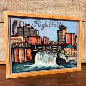 High Falls- Reclaimed Wood Frame
